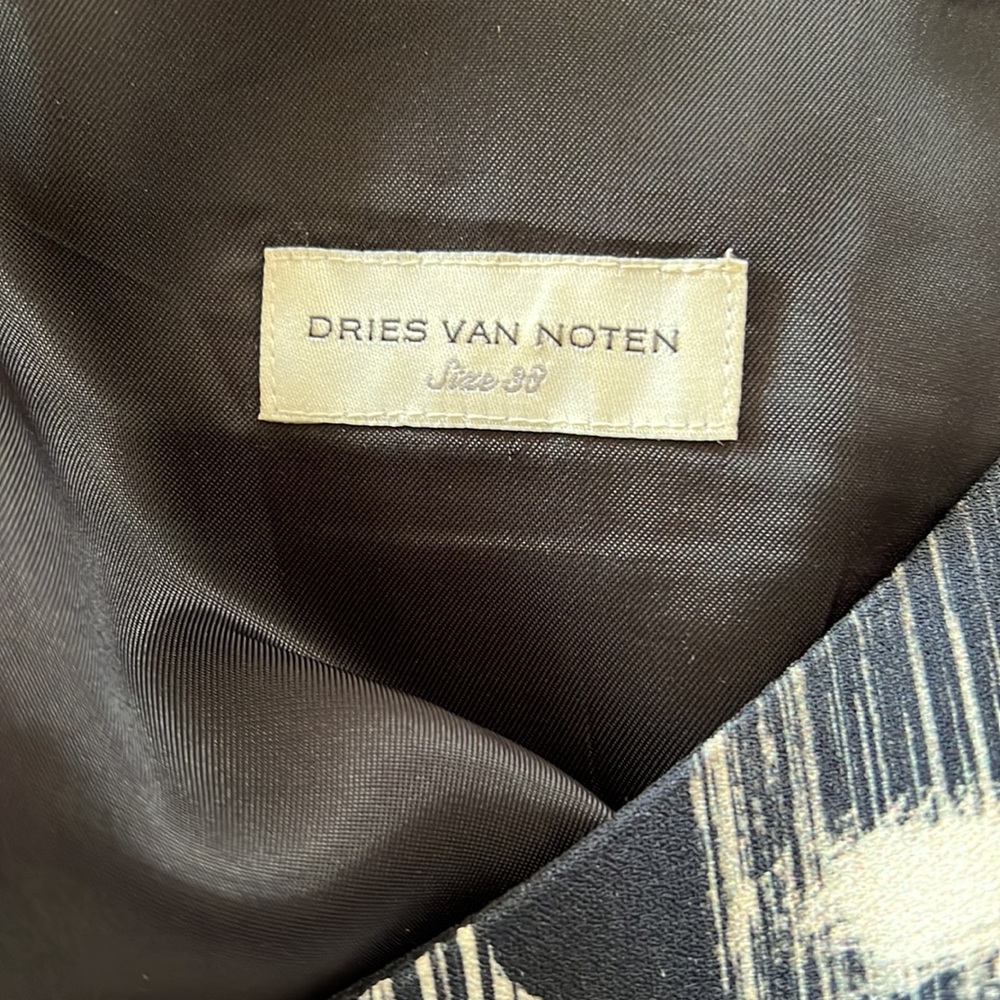 Dries Van Noten side slit and sleeve slit dress - Picture 5 of 8
